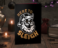 Here to Sleigh Christmas Card, Pack of 10