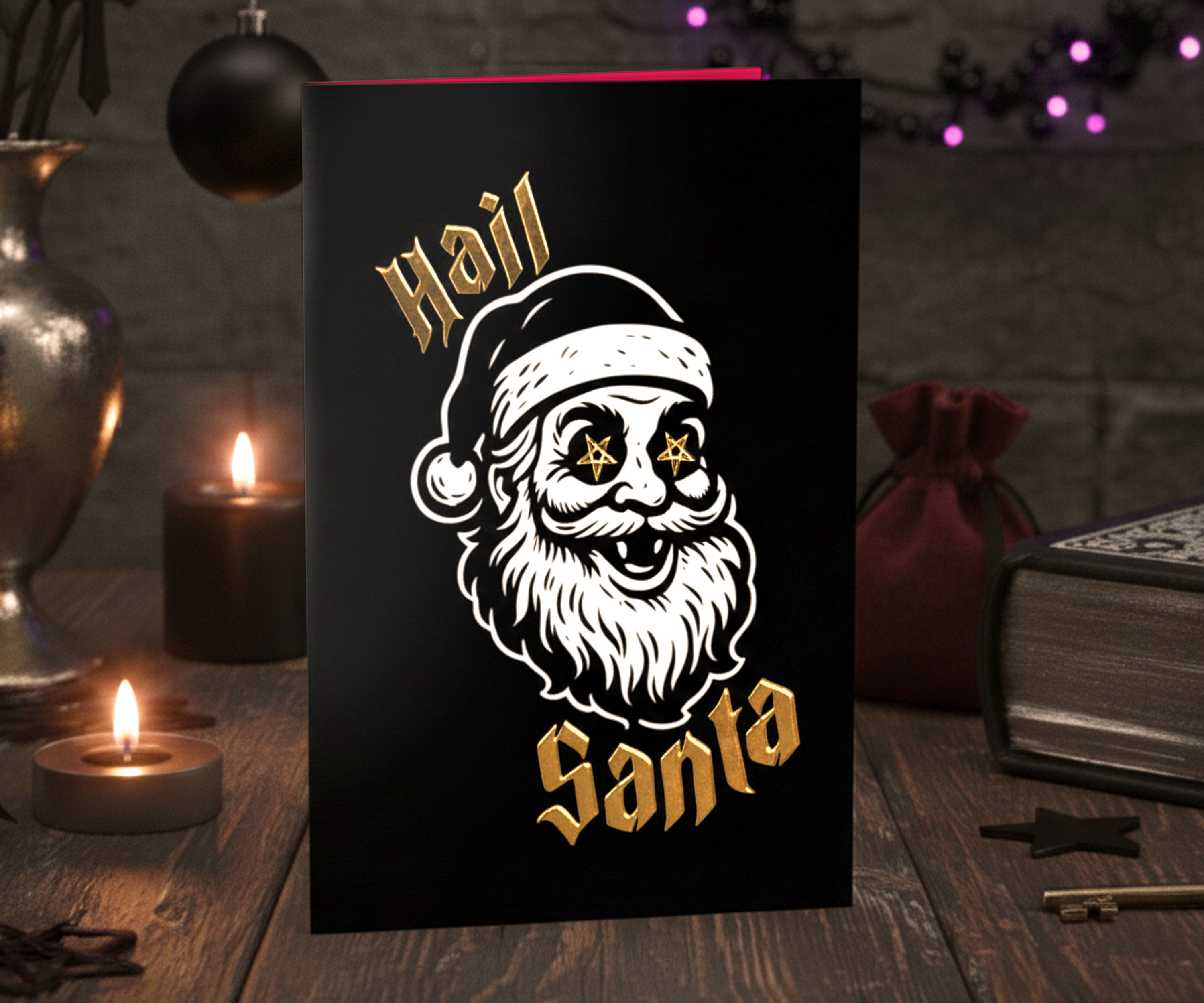 Hail Santa - Card Set (Pack of 10)