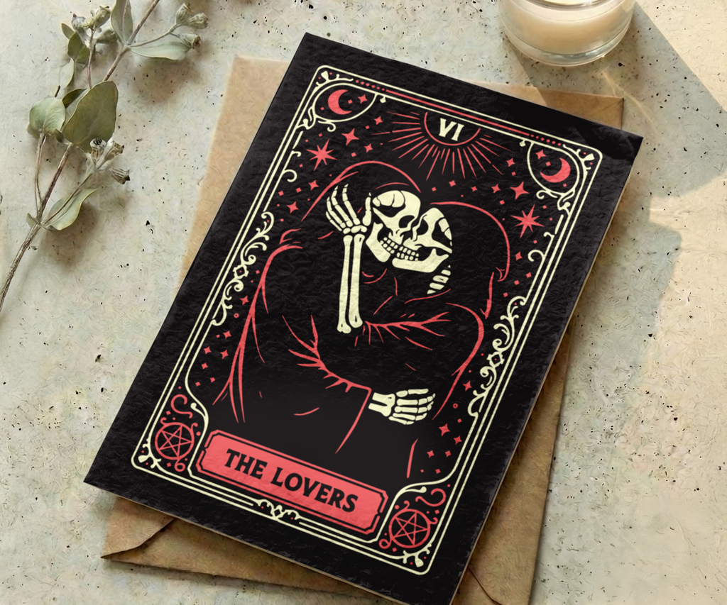 The Lovers Tarot - Valentine's Card