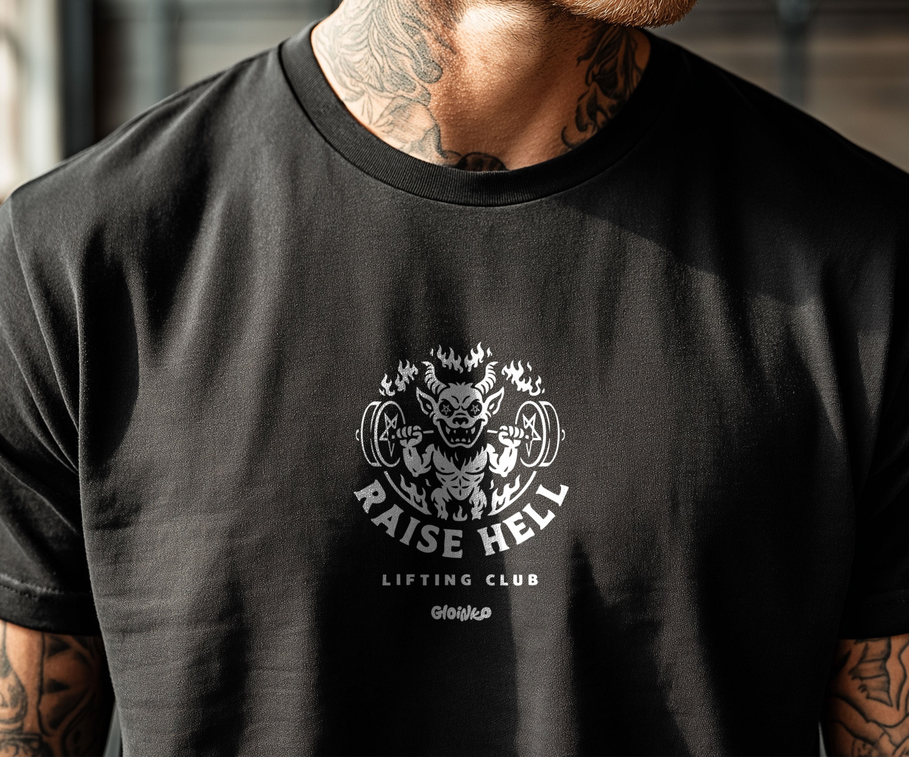 Dead Lift T-Shirt - Black unisex gym t-shirt for serious lifting