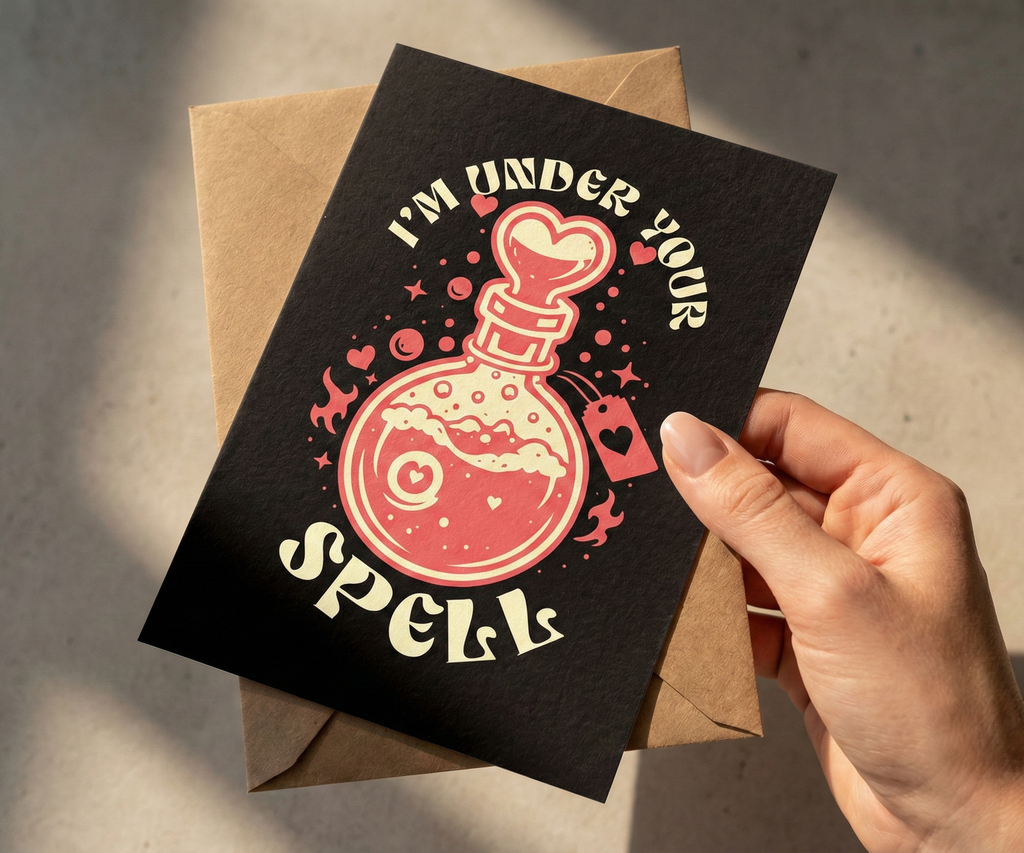 I'm Under Your Spell - Valentine's Card