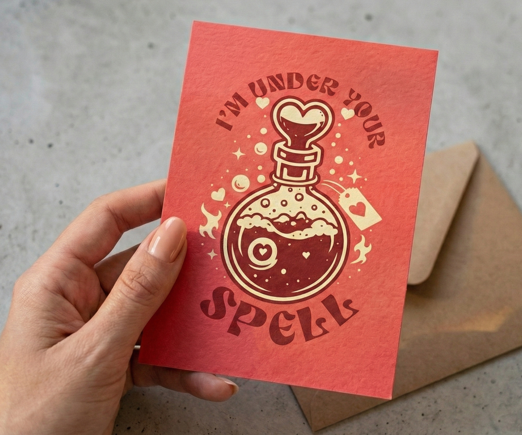 I'm Under Your Spell - Valentine's Card