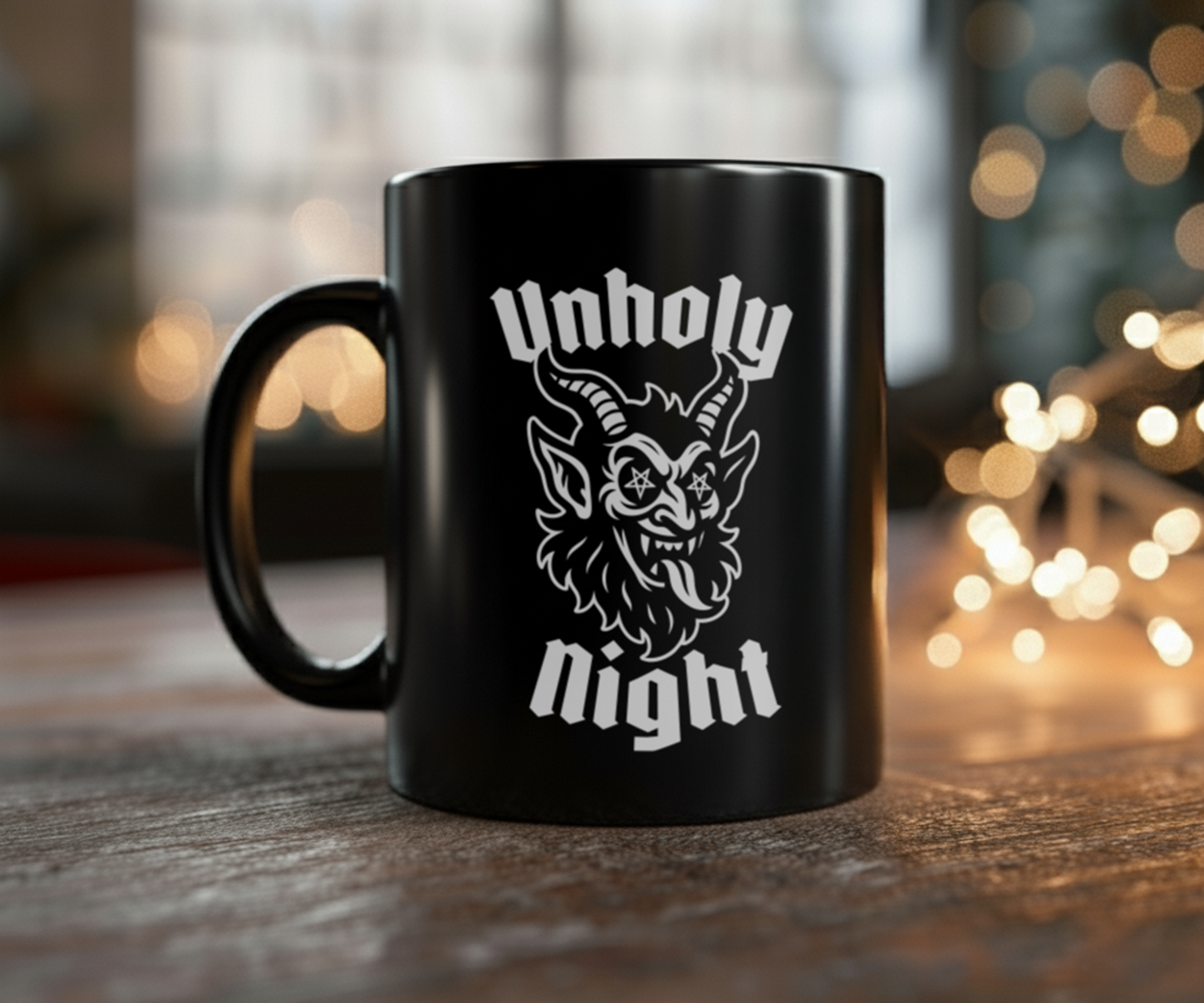 Unholy Night Christmas Mug