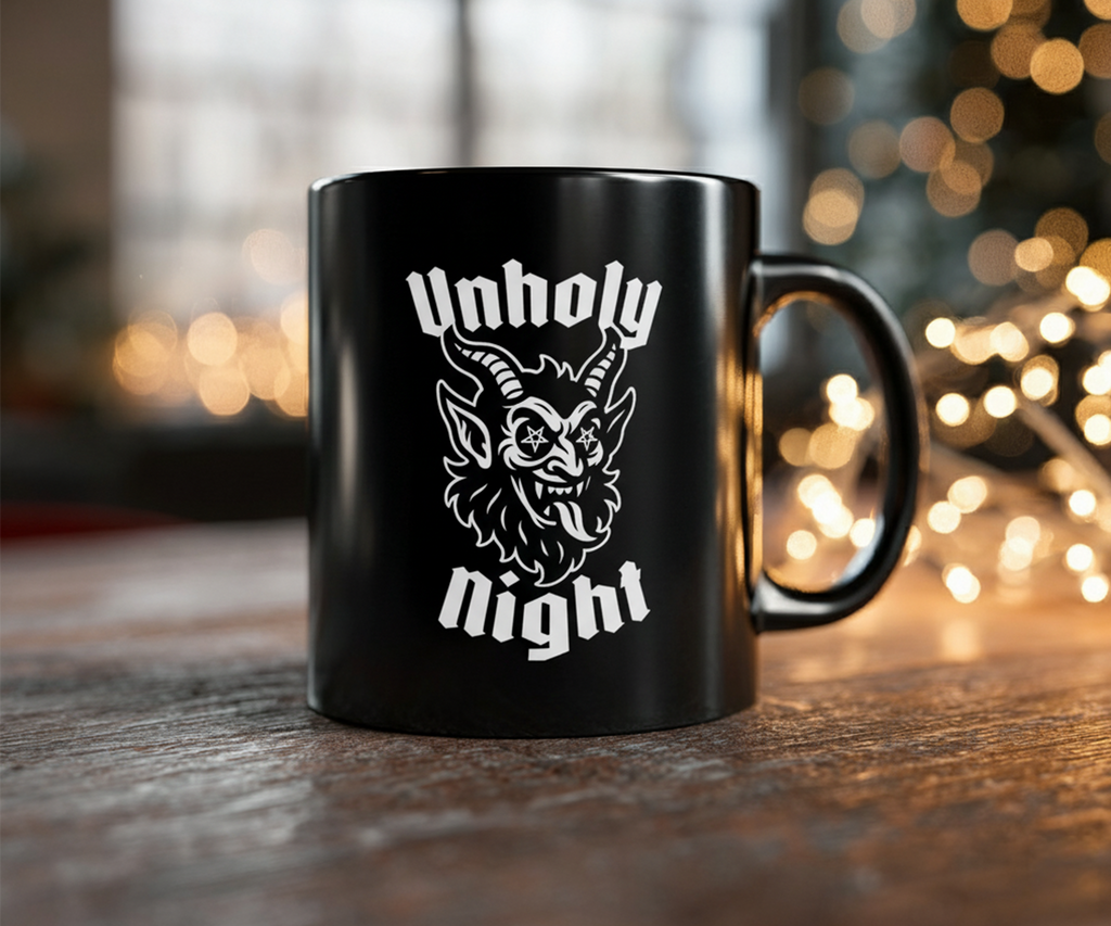 Unholy Night Christmas Mug