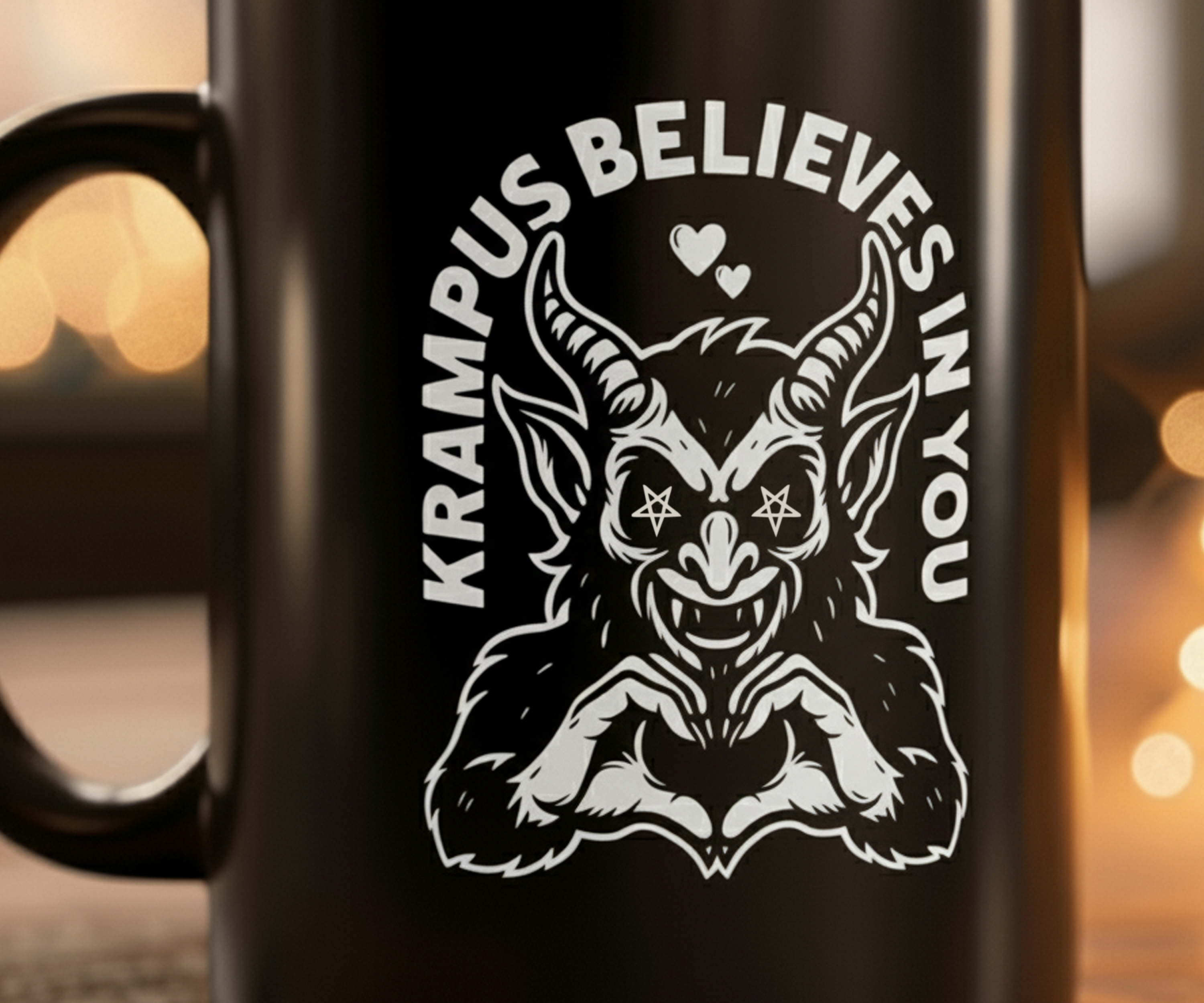 Krampus Believes in You Mug