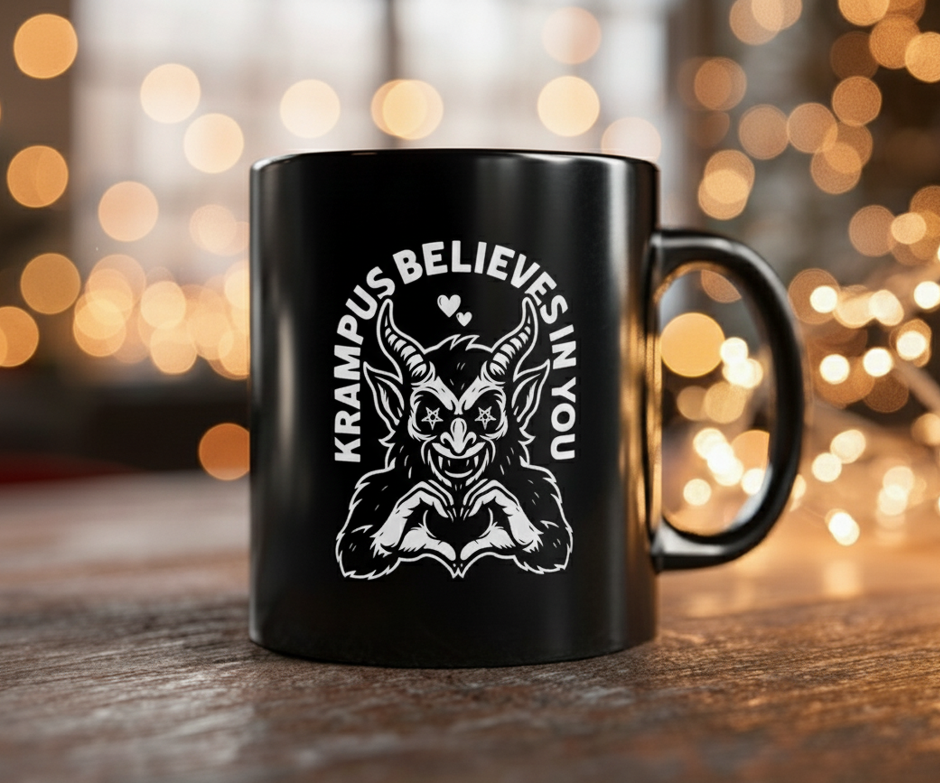 Krampus Believes in You Mug