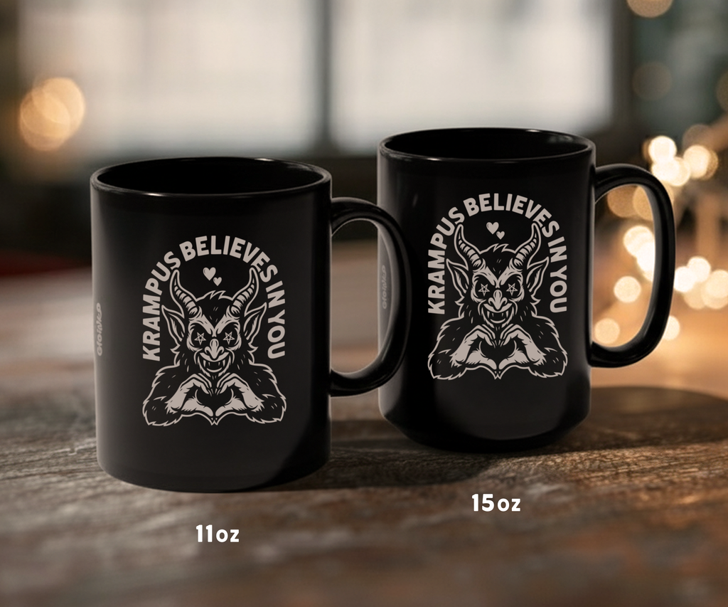 Krampus Believes in You Mug